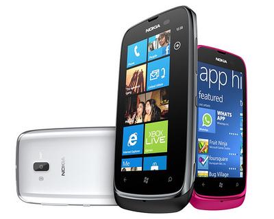 [MWC 2012] Nokia mise sur le ''bas prix'', avec le Lumia 610...