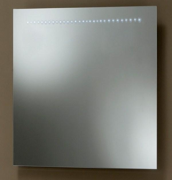 miroir lumineux LED de salle de bains sparta l65 x h65cm