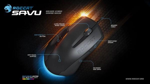 08-ROCCAT-Savu 08 ROCCAT Savu 600x337 Souris ROCCAT Savu : des trophées pour vos clics