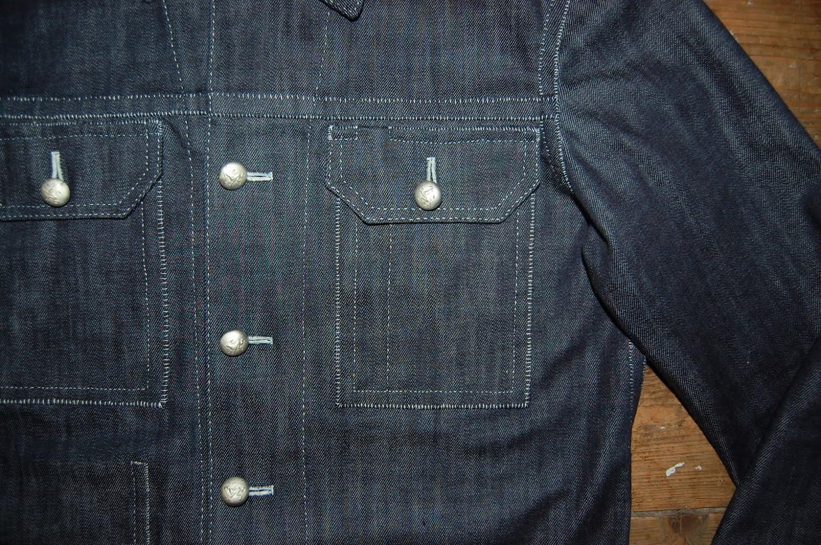 COMPLETELY HAND-STICHED SELVEDGE DENIM JACKET