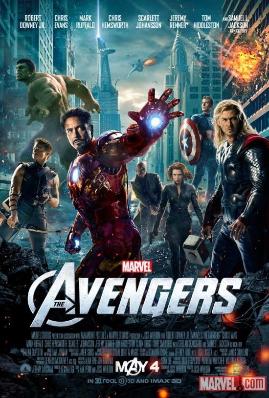 The Avengers: l'affiche du film et la bande annonce.