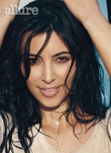 Kim Kardashian sans artifices… Pour Allure!