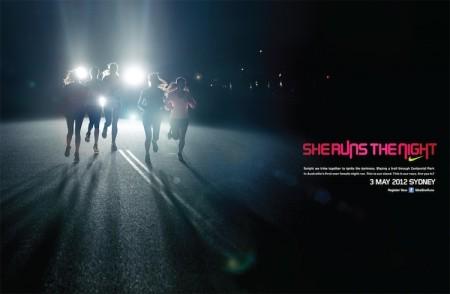 Publicité Nike – She Run The Night – Sidney
