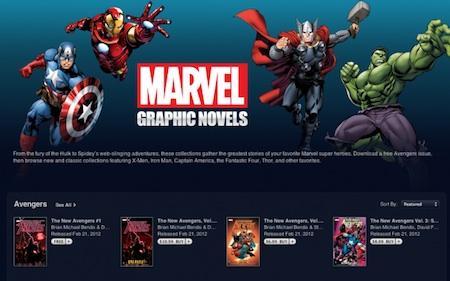 marvel Les comics Marvel désormais sur l’iBook Store d’Apple