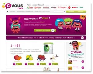 C’VOUS : le premier site communautaire de la grande distribution C’VOUS : le premier site communautaire de la grande distribution