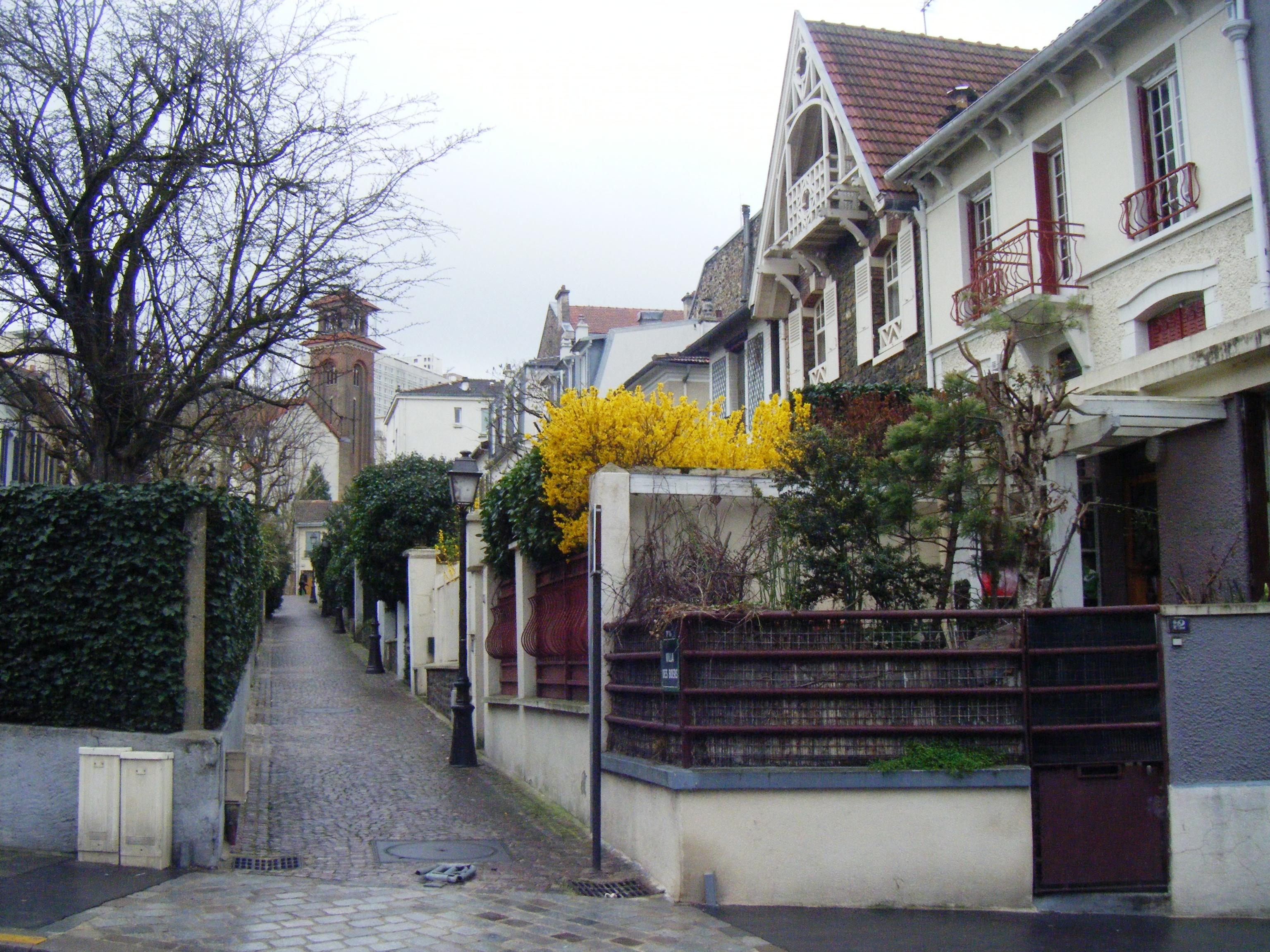 La Mouzaïa 7 Campagne à Paris : autour de La Mouzaïa