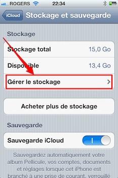 icloud-gerer--stockage icloud gerer stockage iCloud iPhone iPad: comment gérer efficacement les 5 Gigas d’espace gratuit