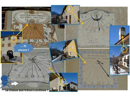J'ai testé... Dur labeur de lire l'heure ? : des cadrans solaires Blog cadran solaire la salle vieux village serre-chevalier (3)