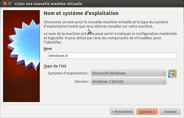 Virtualbox-OS Windows 8 dans VirtualBox