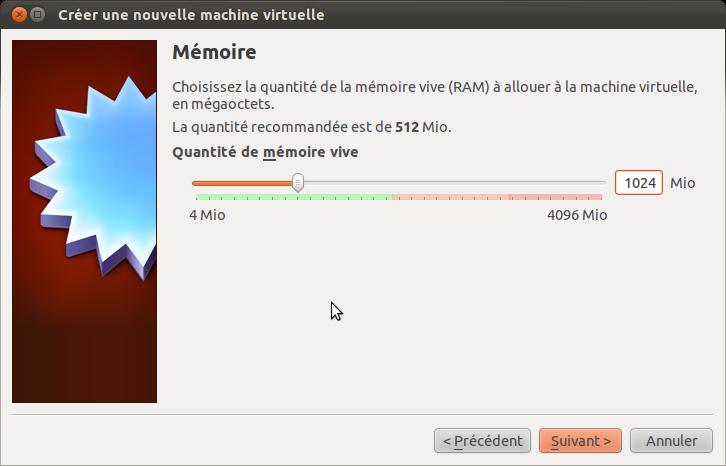 Virtualbox-RAM Windows 8 dans VirtualBox