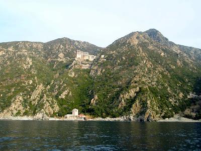 Mont Athos (3): Randonnée vers le monastère de Simonopetra