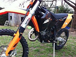 Vends 125 EXC KTM 2009 - 8000 km 125 KTM 2009 -2