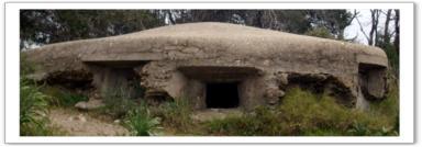 Le blockhaus de la plage de Badine Le blockhaus de la plage de Badine