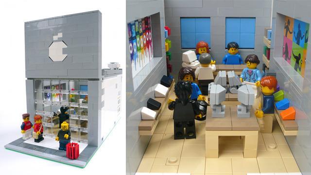 Donnez votre voix, pour la création d'un Lego Apple Store...