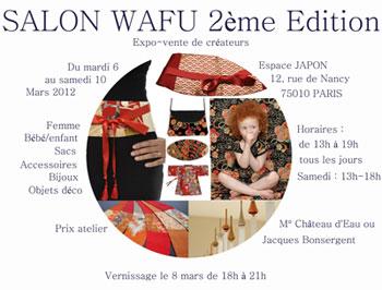 Expo-vente de jeunes créateurs Japonais - Salon WAFU