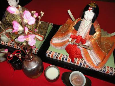 Ohinasama et Sakura-mochi 桜餅