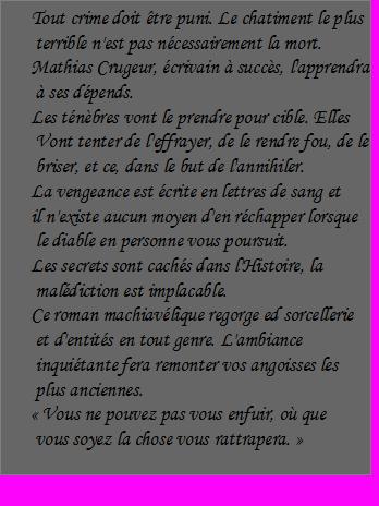 Le livre des ténèbres Le livre des ténèbres