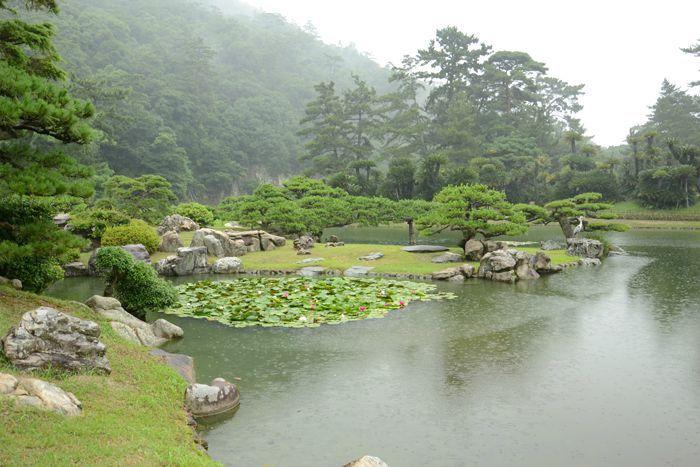 En attendant le soleil ... au Ritsurin koen de Takamatsu 3 juillet Takamatsu Ritsurin 293