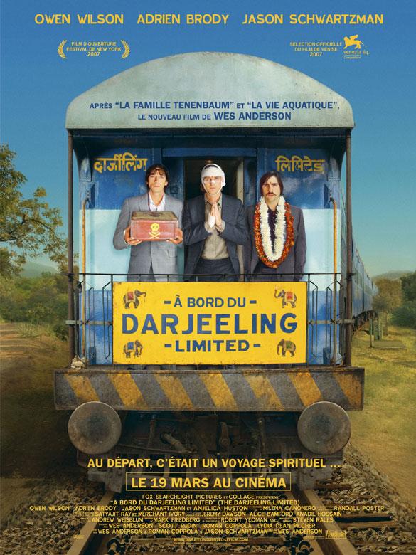 [DVD] Challenge Wes Anderson 05 : A bord du Darjeeling Limited