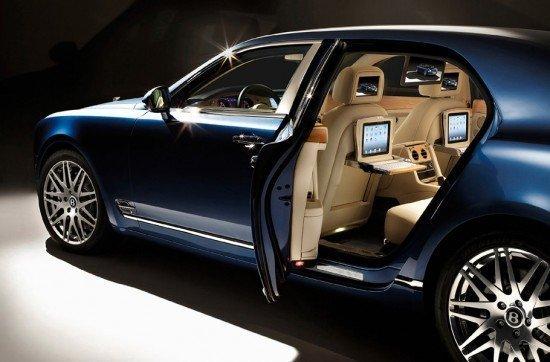 Bentley Mulsanne, option iPad...