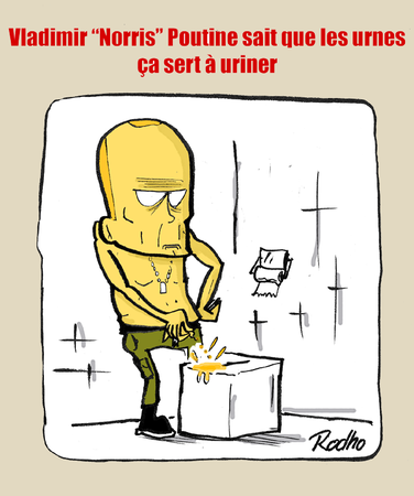 Poutine, l'homme, le démocrate, l'Etre réelu et Chuck Norris Poutine_reelu_2012