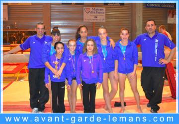 les 2 équipes de l'AGM qualifiées en 1/2 FINALE de championnat de France ! Nos 2 équipes sur le podium à la Finale Régionale Critérium & Fédérale à Laval !