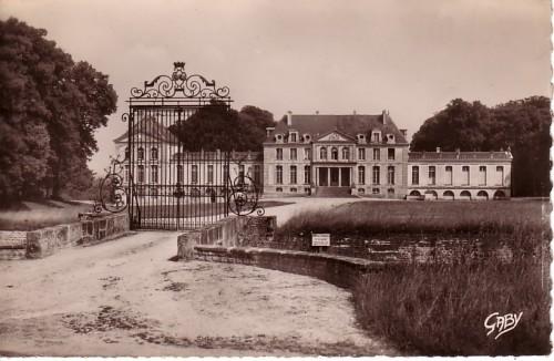 Paysage de Normandie: le Château de Versainville Falaise-1953- Chateau de Versainville.jpg