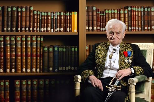 La mort de Félicien Marceau L'académicien Félicien Marceau, photographié à l'institut de France à Paris en 2003.