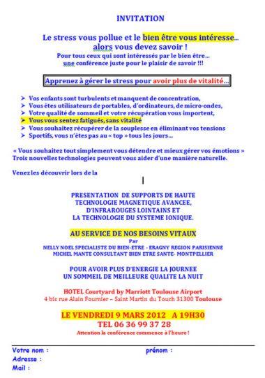 Le stress vous pollue et le bien être vous intéresse... Le stress vous pollue et le bien être vous intéresse...