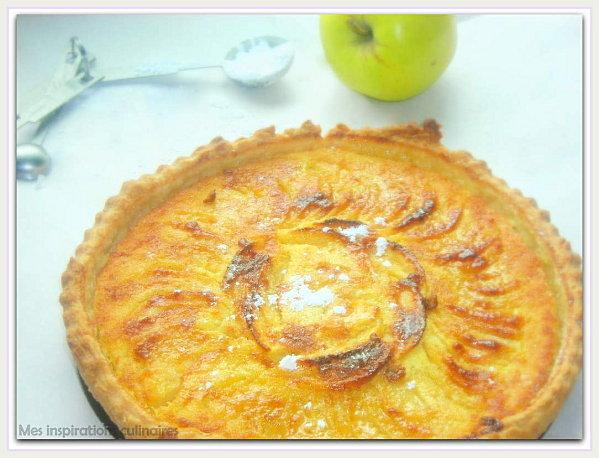 Tarte Normande aux pommes tarte4