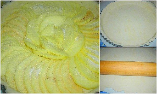 Tarte Normande aux pommes tarte pomme asmali3