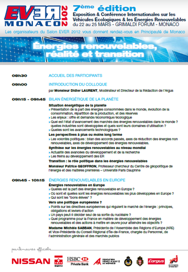 Energies renouvelables : réalité et transition Energies renouvelables : réalité et transition