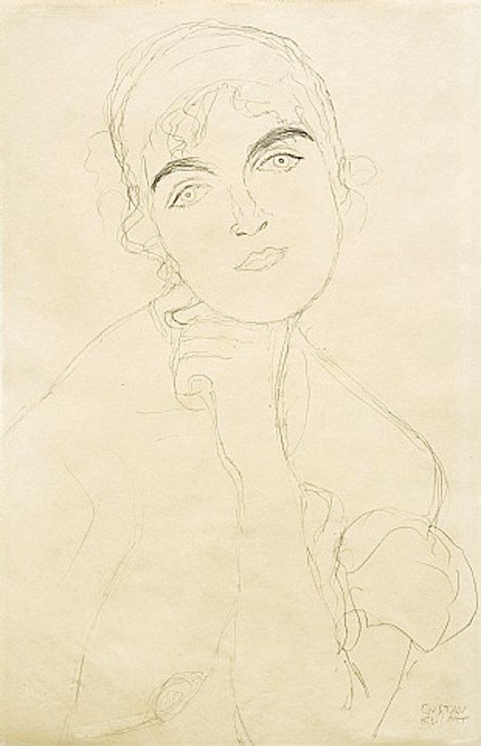 Buste-de-face---Gustav-Klimt---1916.jpg