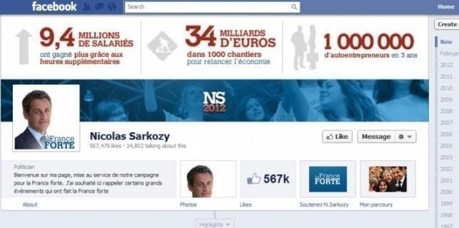 timeline sarko Timeline Facebook Page Design