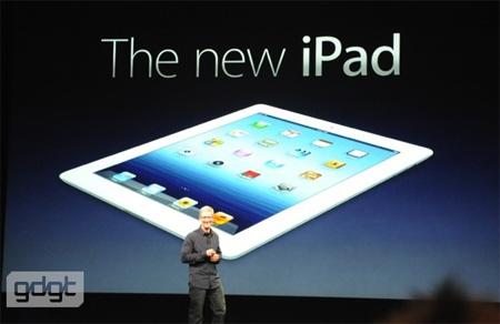 Le nouvel iPad a vu le jour !