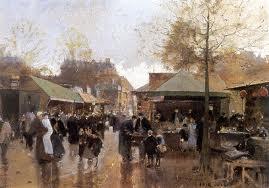 Luigi Marché aux puces Quelques aquarellistes français disparus au 20ème siècle – Partie 3 Louis Hestaux – Charles-Edmond Kayser – Jean Lejour – Madeleine Lemaire – René Leverd – Luigi Loir