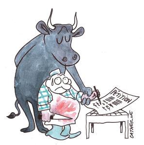 Contre les abattages rituels et l'ouverture d'abattoirs sans étourdissement 1021_puce_catherine