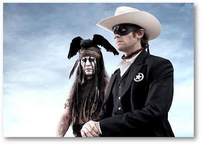 Lone Ranger : 1e photo de Johnny Depp en Indien au corbeau