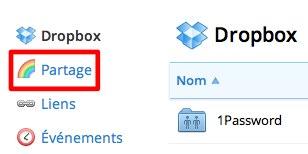dropbox partage Dropbox : nouvelle interface plus intuitive