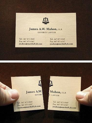 avocat, divorce, cartes de visite