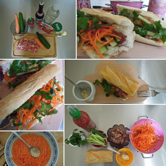 Bánh mì, sandwich vietnamien – Homemade