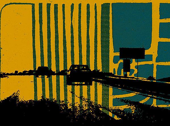 michel tabanou a road movie cars-sequence