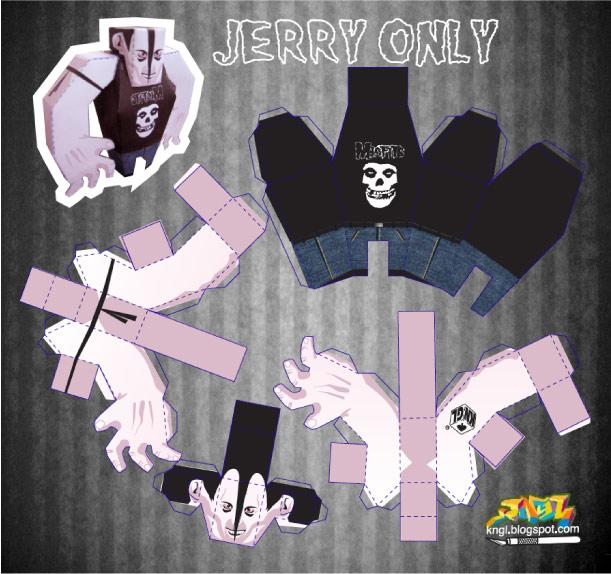 Papertoy de Jerry Only par KNGL