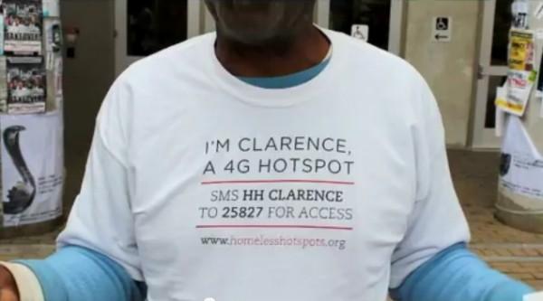 Hotspot humain Hotspot humain 600x333 Insolite : des SDF équipés pour servir de hotposts 4G