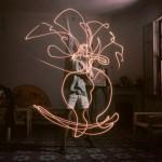 Light painting  by Picasso !