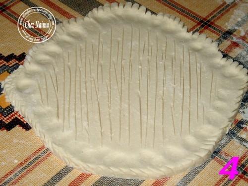 Un Coquillage de feuilleté au cocktail de Fruits cocktail de fruits3.