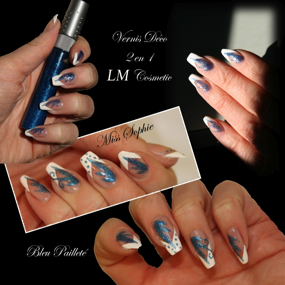 J'ai testé pour vous : Les vernis déco «2 en 1» LM COSMETIC image