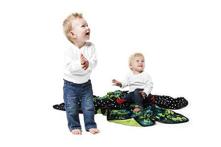 Couverture polaire pour bébé elodie-details-couverture-retro-revolution