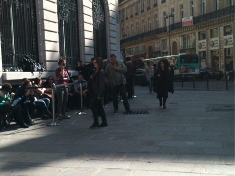 fileattente Nouvel iPad : il faut déjà faire la queue !