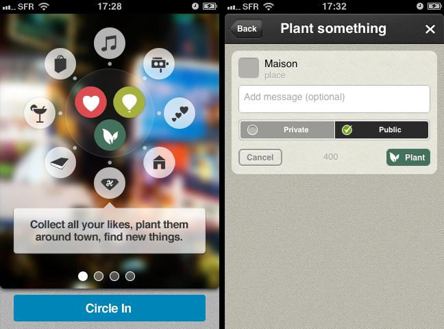 CircleMe iOS CircleMe, encore un réseau social